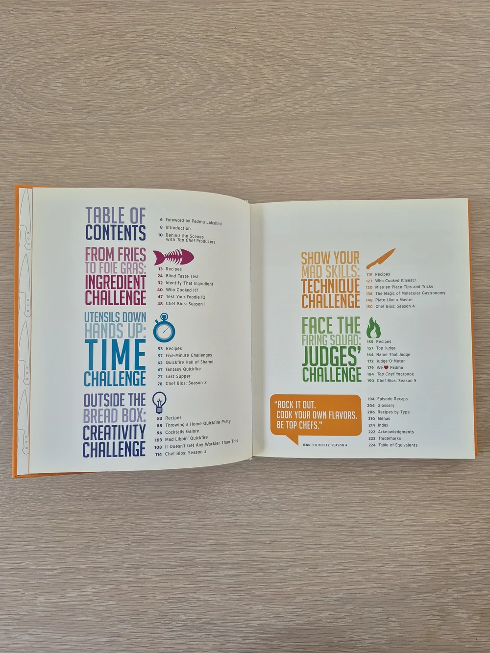 Top Chef: The Quickfire Cookbook — Orange Edition